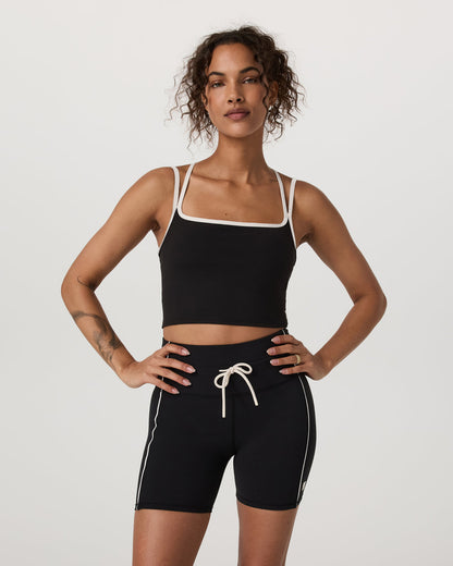 Daily Layered Tank Women's Black Performance Top | Vuori shop - US 8772