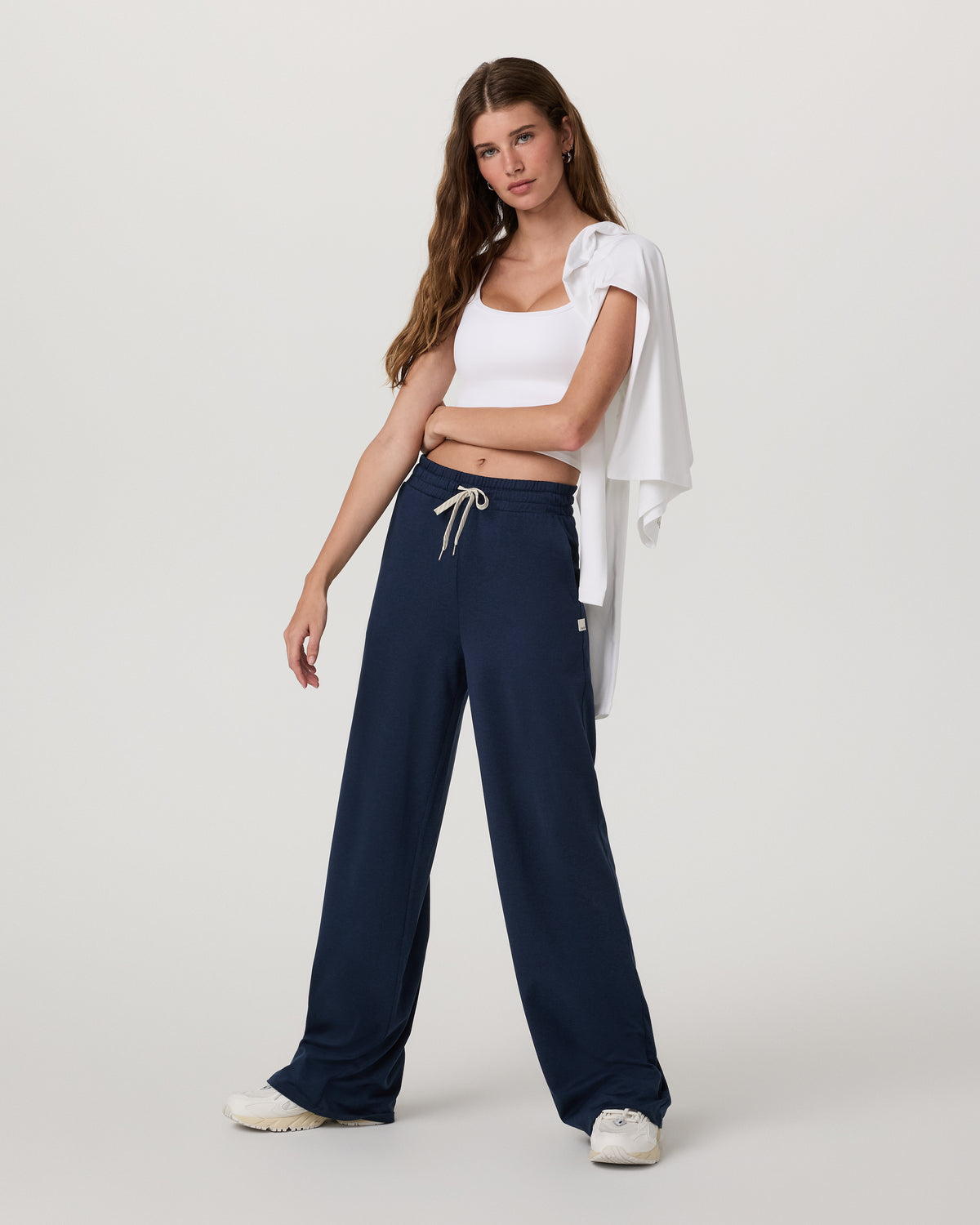 Vuori AllTheFeels™ Tank 2.0 White Workout Tank Top | Vuori outlet - US 8086