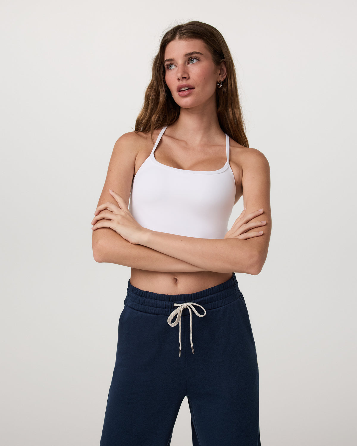 Vuori AllTheFeels™ Tank 2.0 White Workout Tank Top | Vuori outlet - US 8086