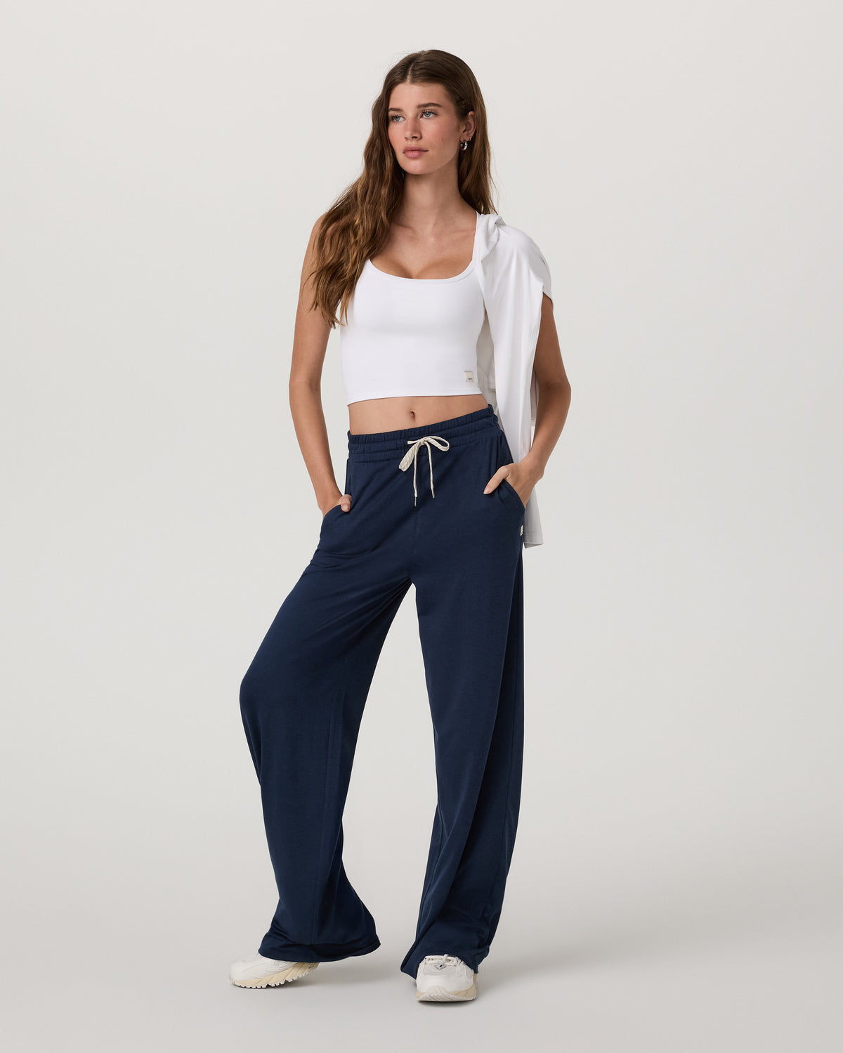 Vuori AllTheFeels™ Tank 2.0 White Workout Tank Top | Vuori outlet - US 8086