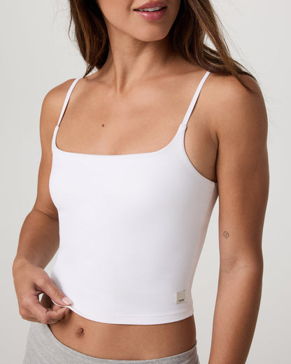 Vuori AllTheFeels™ Cami Women's White Tank Top | Vuori outlet - US 2768