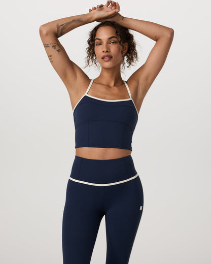 Vuori AllTheFeels™ Corset Tank Women's Blue Coast Top | Vuori online - US 2265