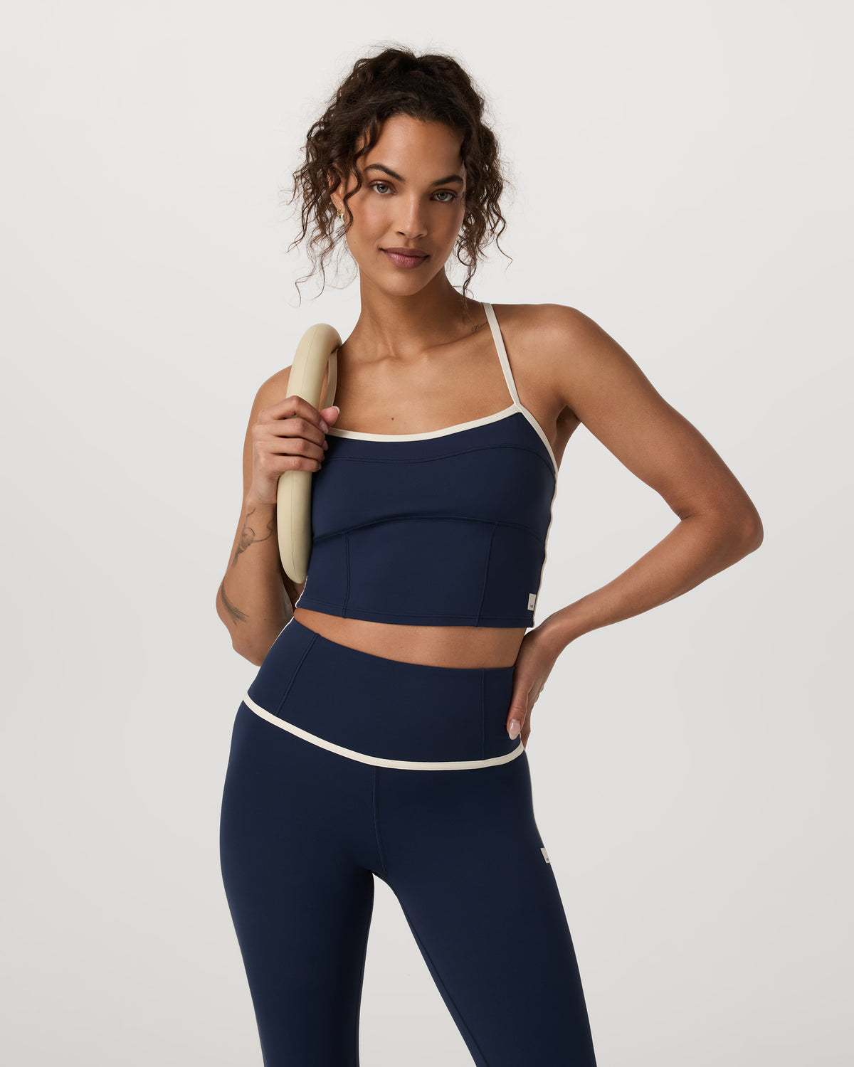 Vuori AllTheFeels™ Corset Tank Women's Blue Coast Top | Vuori online - US 2265