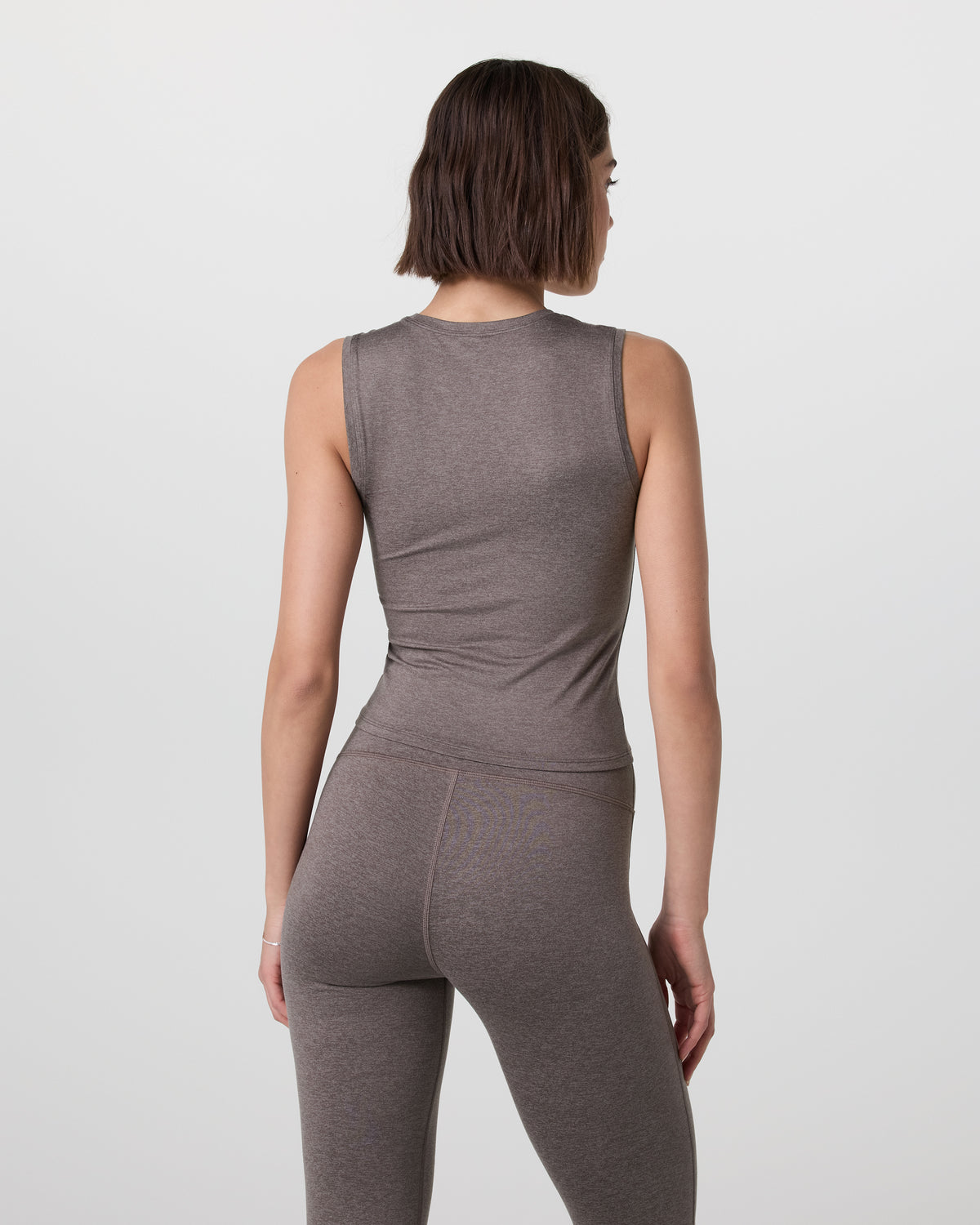 Halo Essential Scoop Tank Chia Heather | Vuori online - US 7974