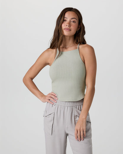 Marina Rib Tank Talc | Vuori for sale - US 8757