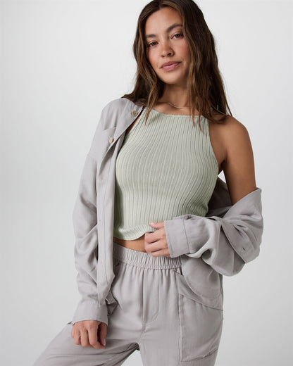 Marina Rib Tank Talc | Vuori for sale - US 8757