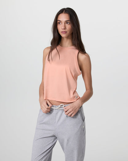 Energy Top Bright Peach Heather | Vuori shop - US 7334