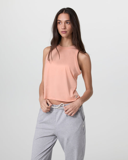 Energy Top Bright Peach Heather | Vuori shop - US 7334