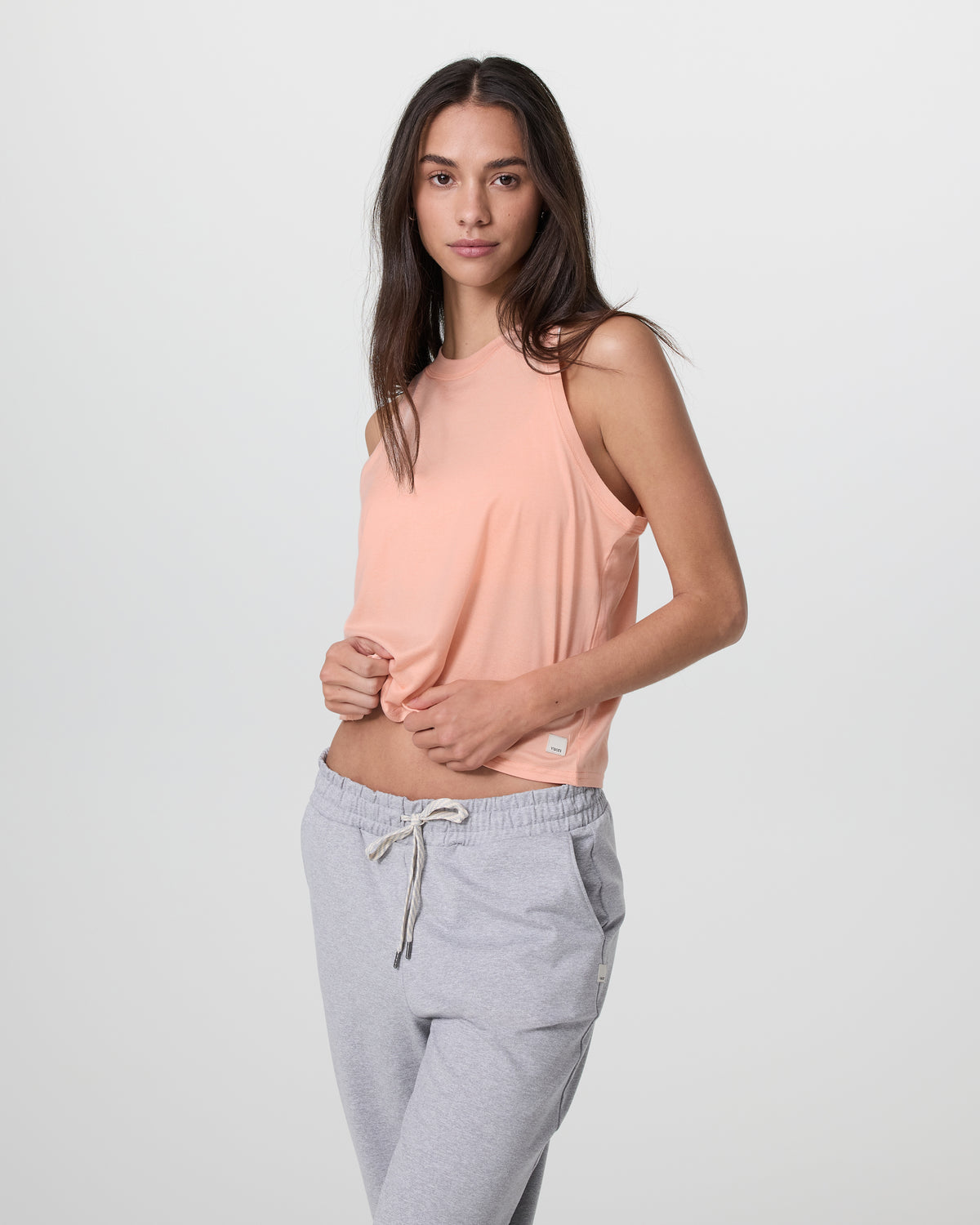 Energy Top Bright Peach Heather | Vuori shop - US 7334