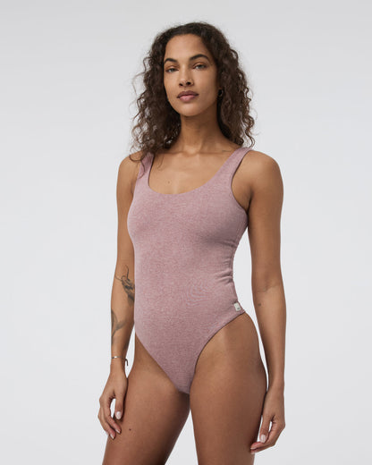 Sleeveless Halo Bodysuit Zion Rose Heather | Vuori onsale - US 6444