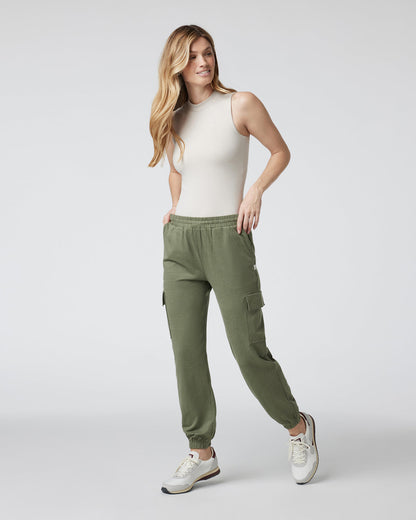 Halo Mock Bodysuit Milkweed Sleeveless Bodysuit | Vuori for sale - US 8186