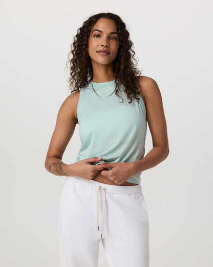 Energy Top Women's Spearmint Heather Tank Top | Vuori online - US 3474