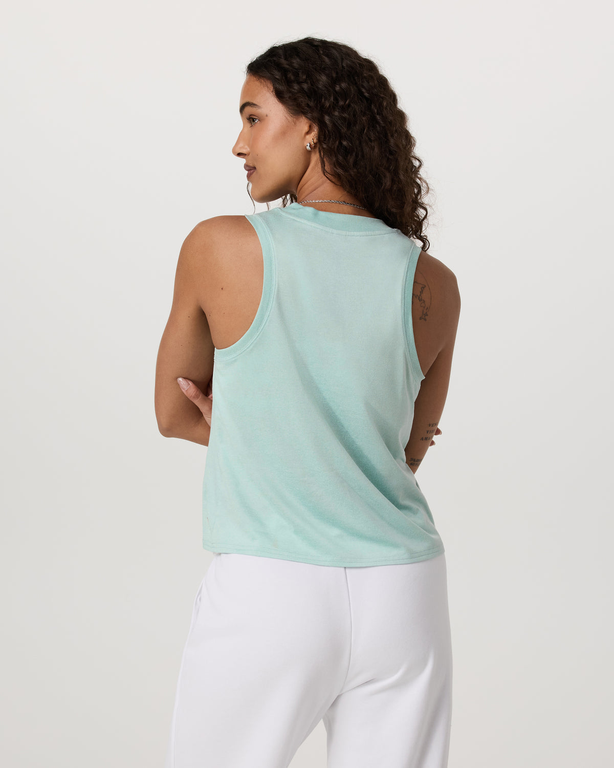 Energy Top Women's Spearmint Heather Tank Top | Vuori online - US 3474