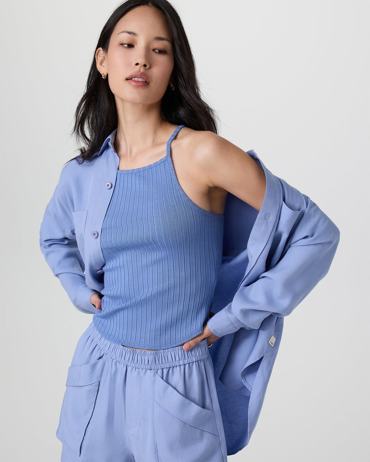 Marina Rib Tank Bluebell | Vuori discount - US 4762
