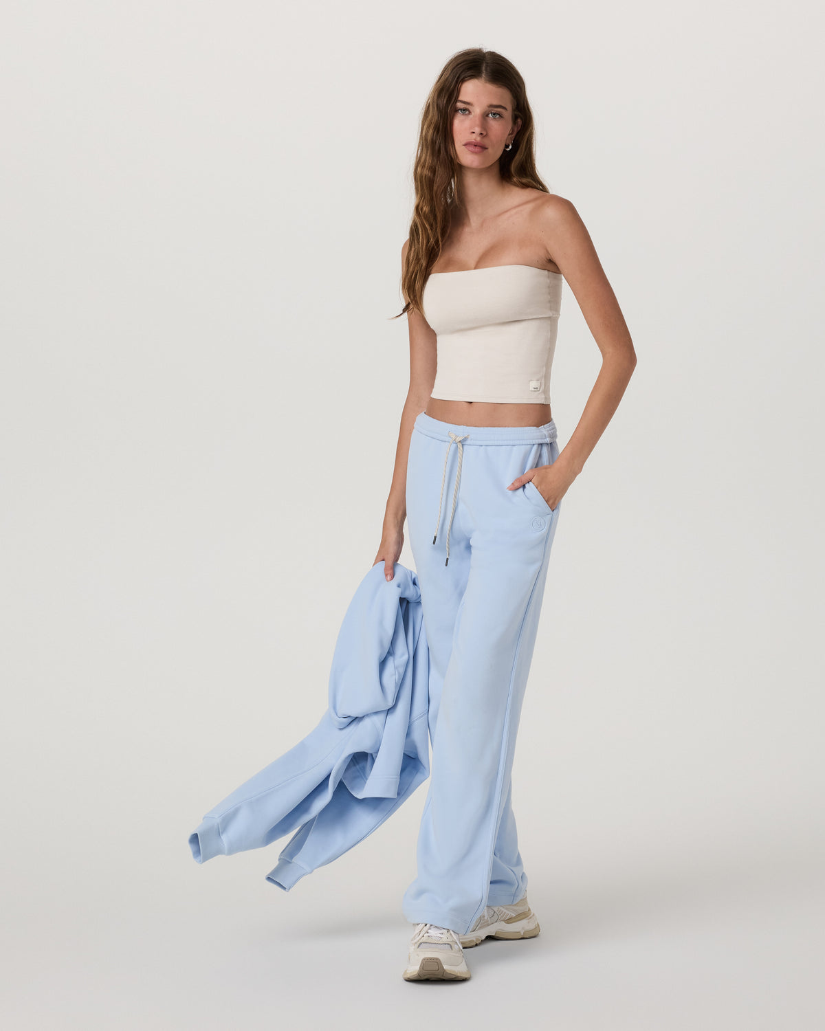 Halo Tube Top Women's Ecru Heather Tube Top | Vuori outlet - US 4950