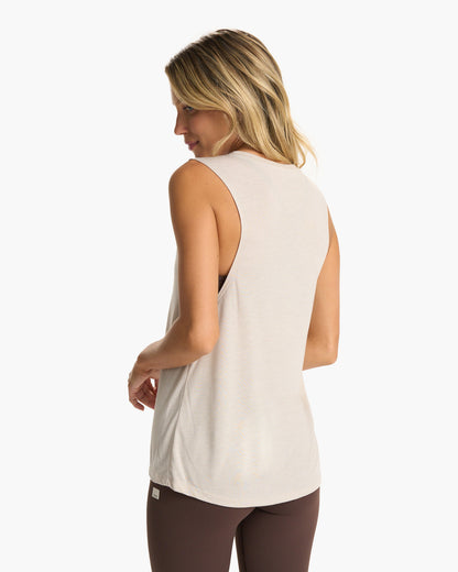 The Rise The Shine Tank Heather Dust | Vuori onsale - US 8659