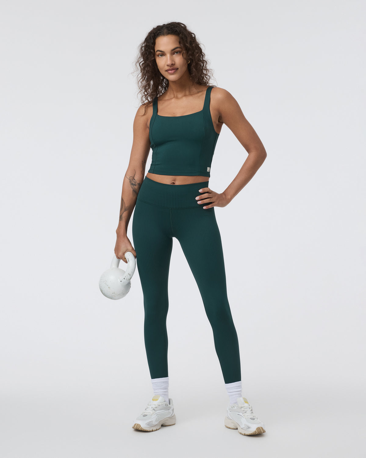 Inversion Rib Support Tank Moss | Vuori sale - US 1146