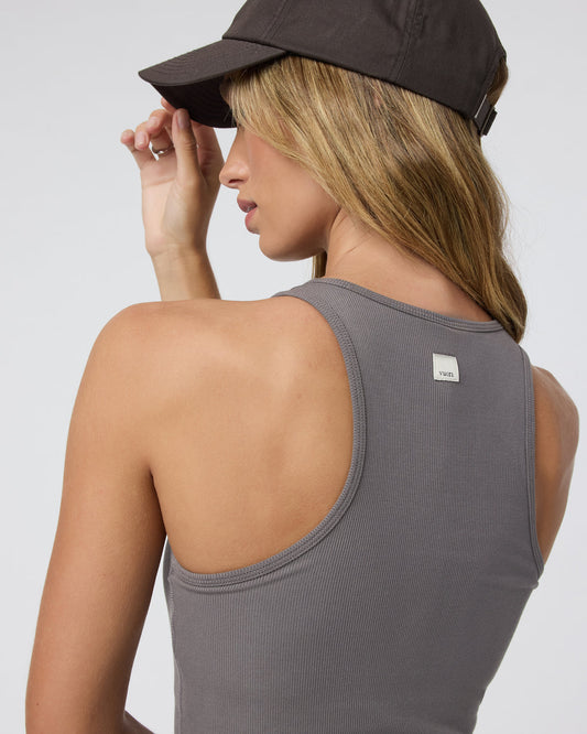 Pose Plyo Tank Women's Chia Rib Tank Top | Vuori outlet - US 4075