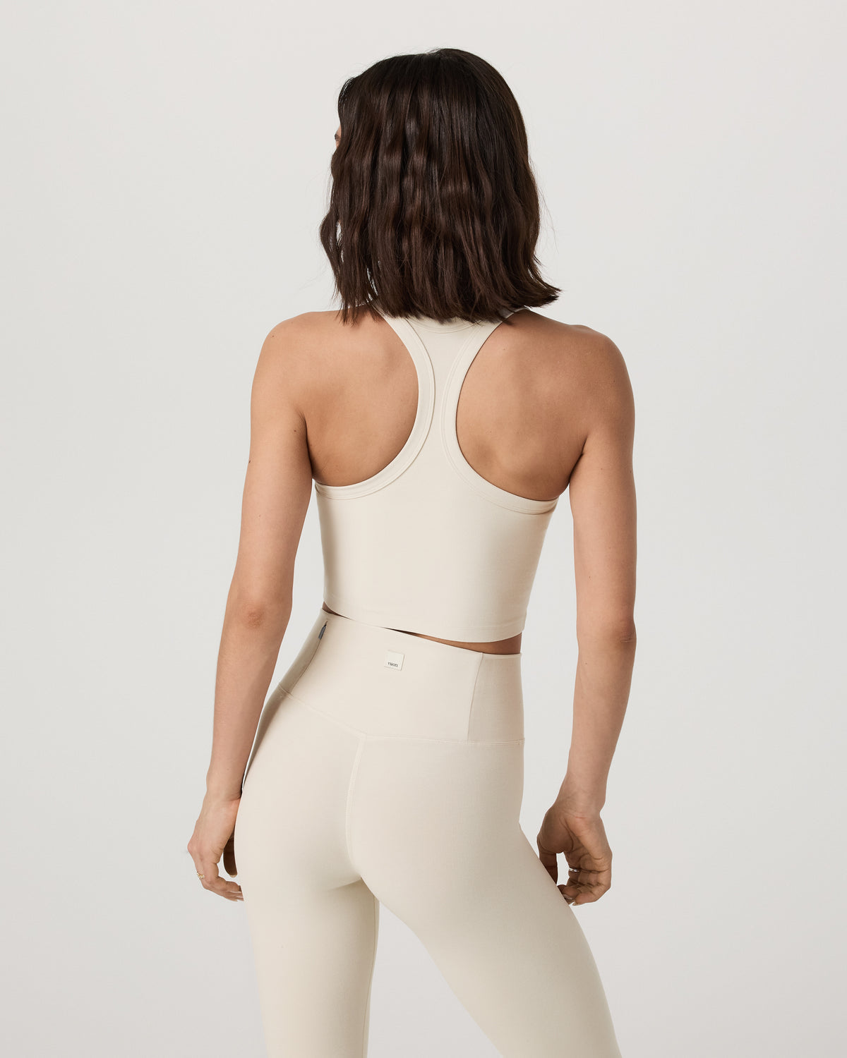 Elevation Racerback Tank Women's Bone Heather Top | Vuori sale - US 3053