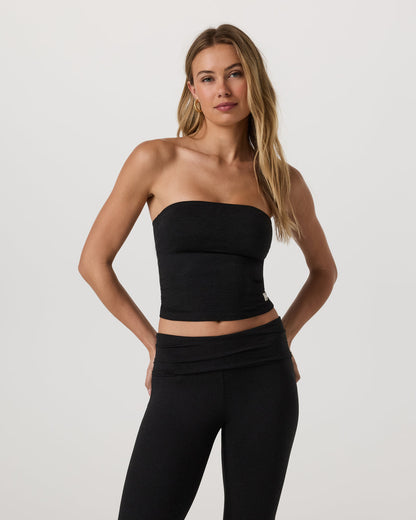 Halo Tube Top Women's Black Heather Tube Top | Vuori for sale - US 3629