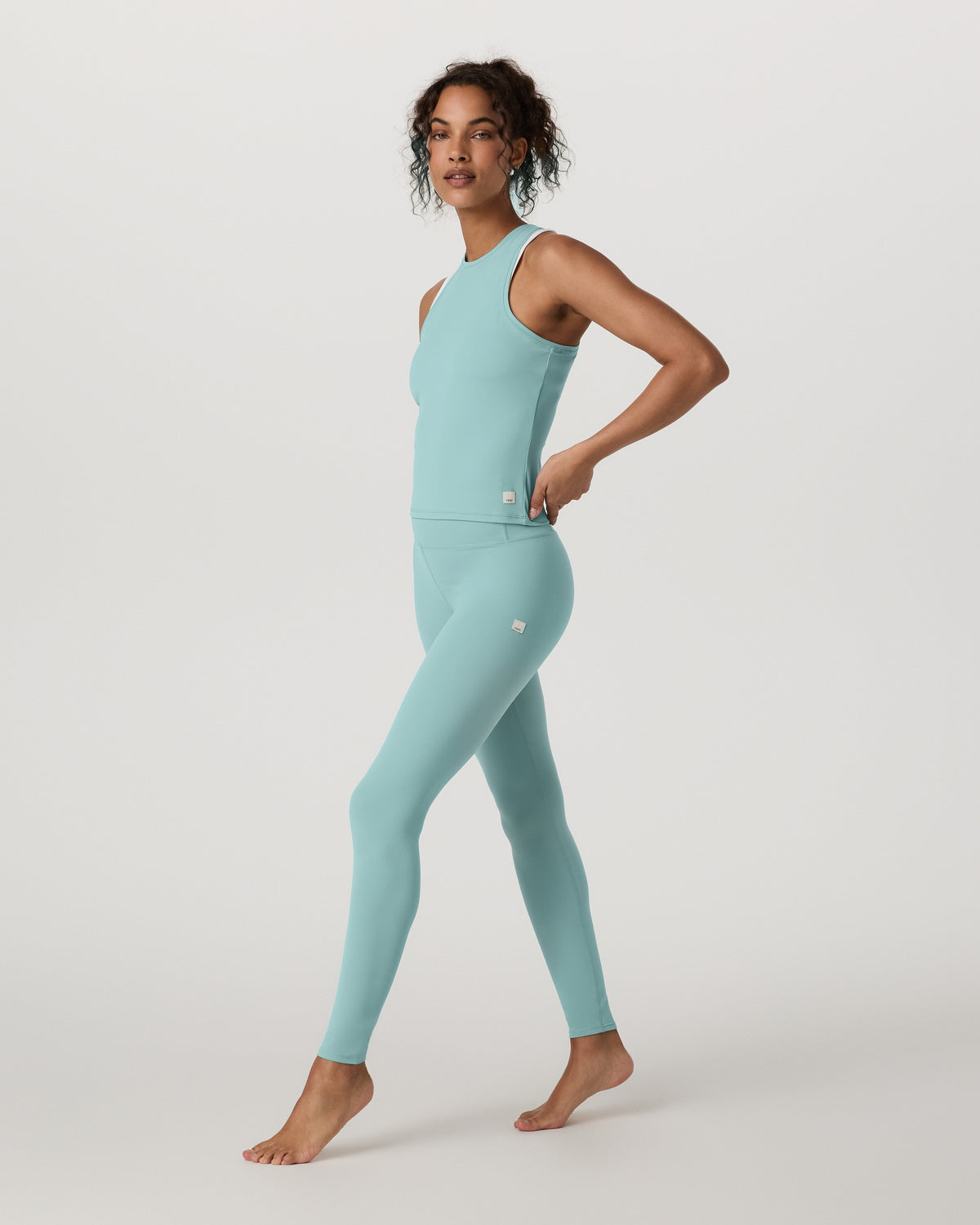 Vuori AllTheFeels™ Crew Tank Women's Sea Spray Tank Top | Vuori discount - US 2095