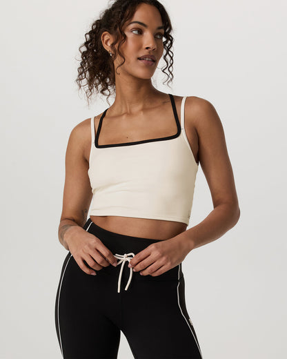 Daily Layered Tank Women's Marshmallow Performance Top | Vuori outlet - US 8888