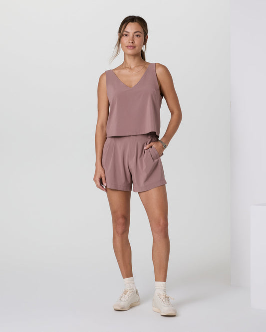 Villa Cropped Tank Zion Rose | Vuori for sale - US 5848