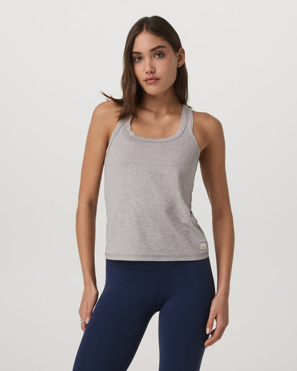 Lux Racerback Tank Women's Light Heather Grey Top | Vuori discount - US 3854