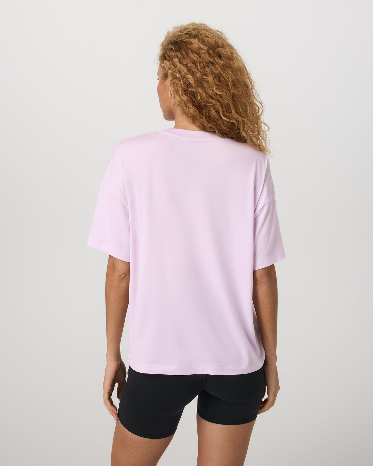 Energy Long Tee Women's Lilac Breeze Heather Tee Shirt | Vuori shop - US 8177