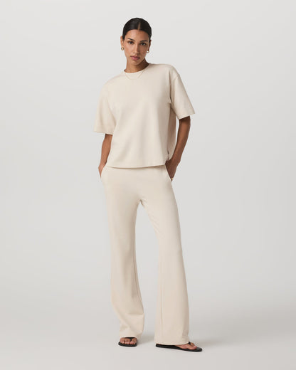 Short Sleeve Maven Oversized Tee Women's Bone Tee Shirt | Vuori sale - US 8445