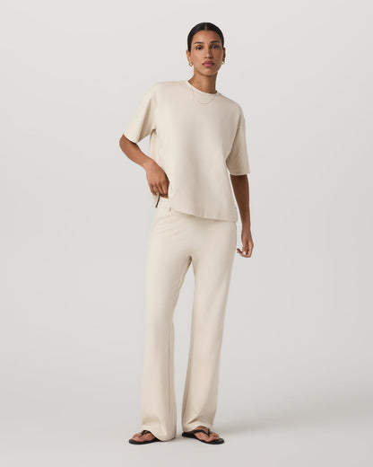 Short Sleeve Maven Oversized Tee Women's Bone Tee Shirt | Vuori sale - US 8445