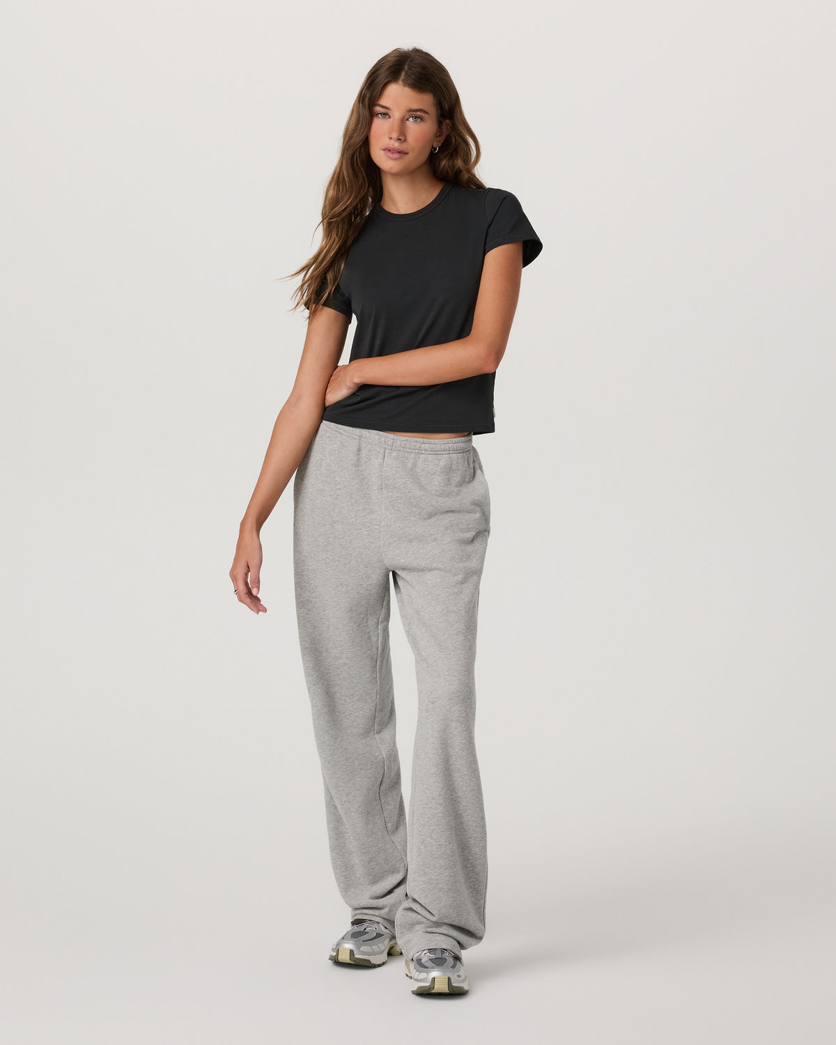Short Sleeve Feather Classic Tee Washed Black T-Shirt | Vuori discount - US 5753