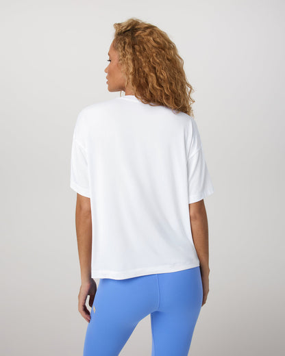Energy Long Tee Women's White Performance Tee Shirt | Vuori online - US 6672