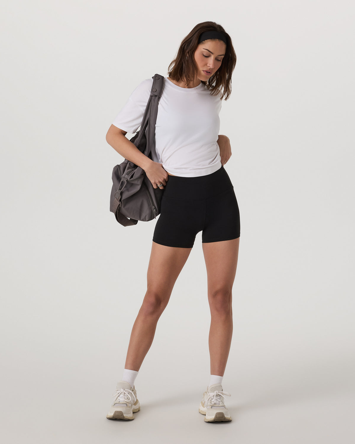 Energy Tee Women's White Oversized Tee | Vuori outlet - US 5620