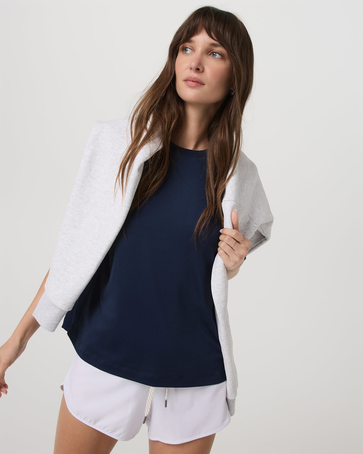 Energy Long Tee Women's Blue Coast Fitness Tee Shirt | Vuori shop - US 7051