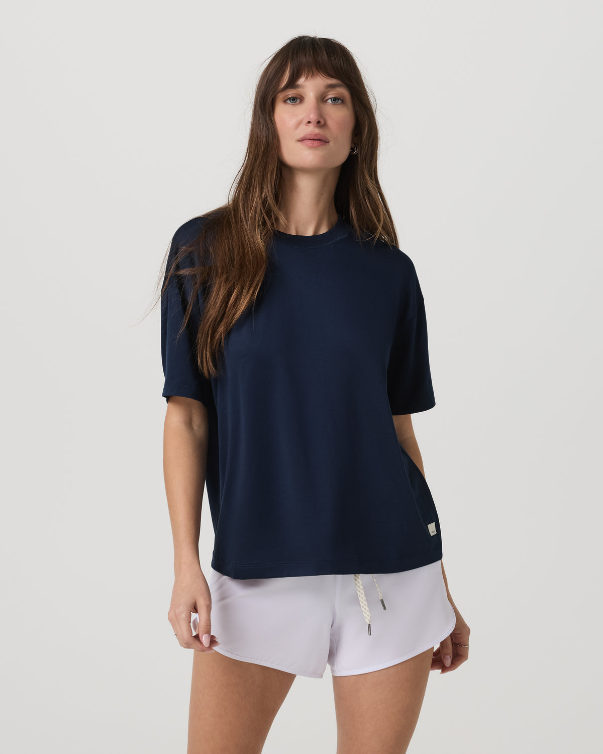 Energy Long Tee Women's Blue Coast Fitness Tee Shirt | Vuori shop - US 7051