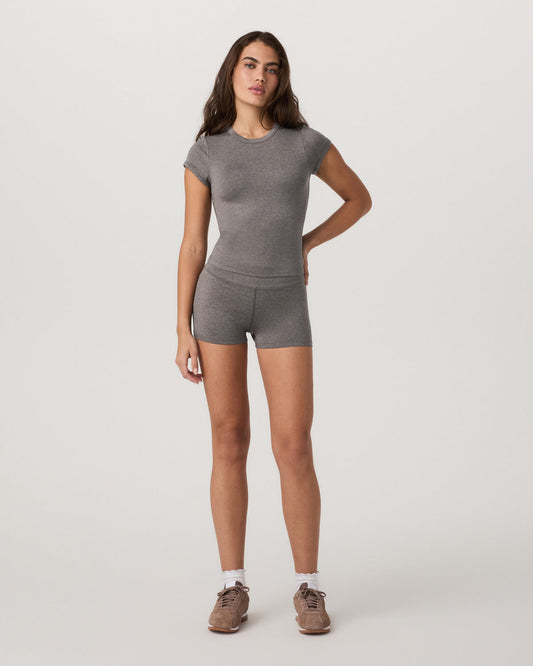Short Sleeve Halo Baby Tee Women's Chia Heather Tee | Vuori onsale - US 9633