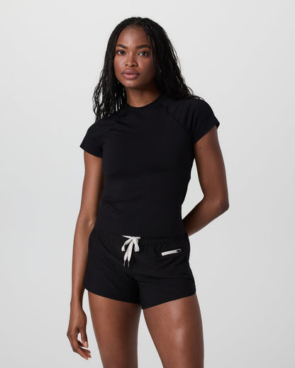Short Sleeve Seamless Surge Tee Black | Vuori outlet - US 9442