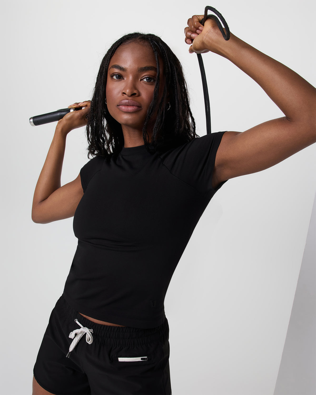 Short Sleeve Seamless Surge Tee Black | Vuori outlet - US 9442