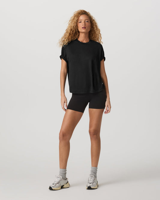 Energy Long Tee Women's Black Heather Fitness Tee Shirt | Vuori sale - US 6467