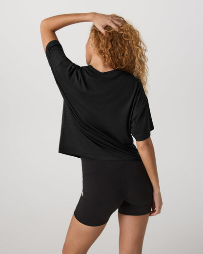 Energy Long Tee Women's Black Heather Fitness Tee Shirt | Vuori sale - US 6467