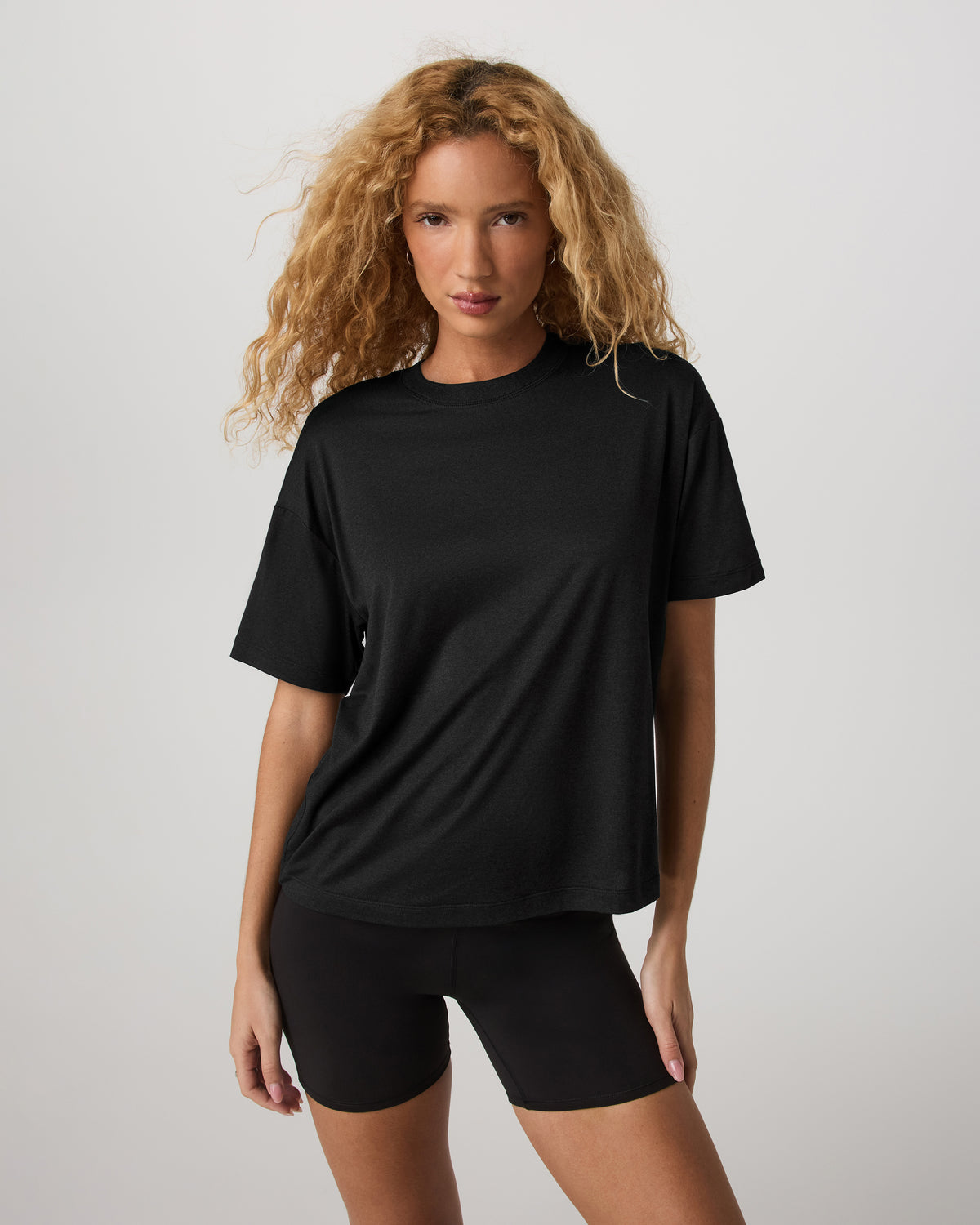 Energy Long Tee Women's Black Heather Fitness Tee Shirt | Vuori sale - US 6467