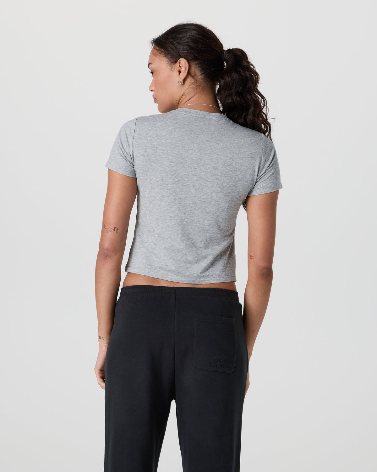 Feather Baby Tee Light Heather Grey | Vuori onsale - US 3942