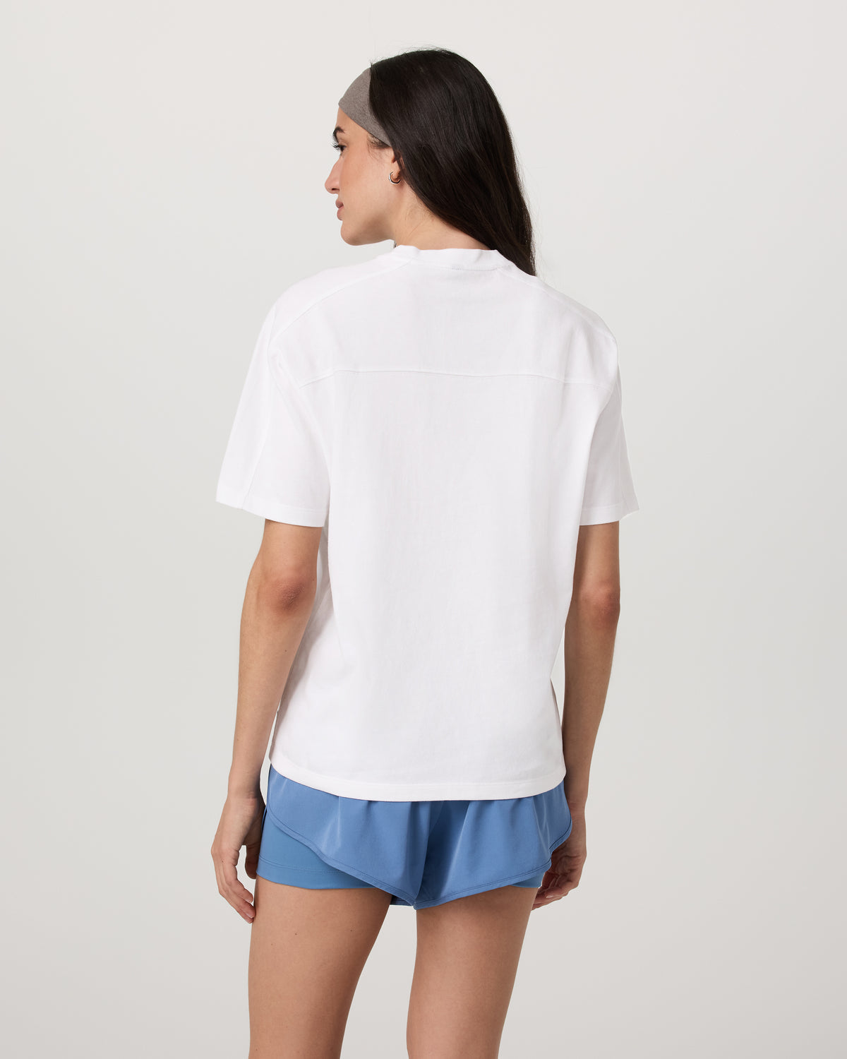Short Sleeve Heavyweight Oversized Cotton Tee White | Vuori outlet - US 8722