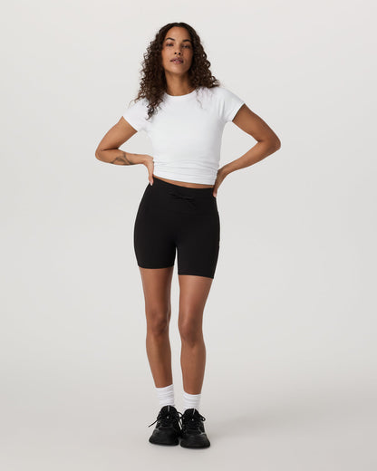 Short Sleeve Seamless Surge Tee White | Vuori onsale - US 6763
