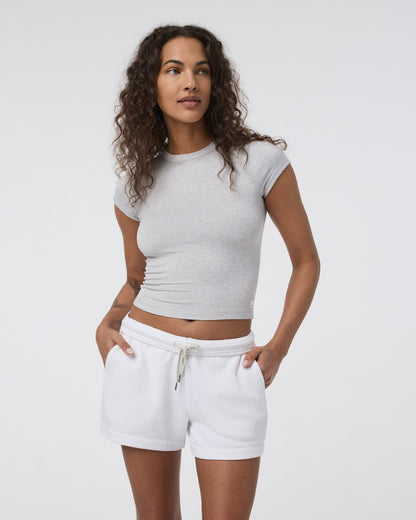 Halo Baby Tee Pale Grey Heather | Vuori online - US 4581