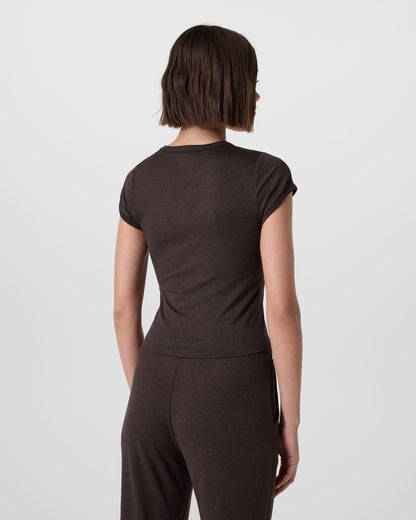 Halo Baby Tee Java Heather | Vuori discount - US 7801