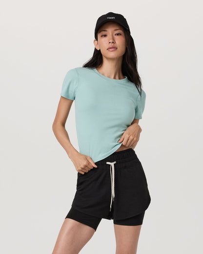Pose Fitted Tee Sea Spray | Vuori sale - US 1064