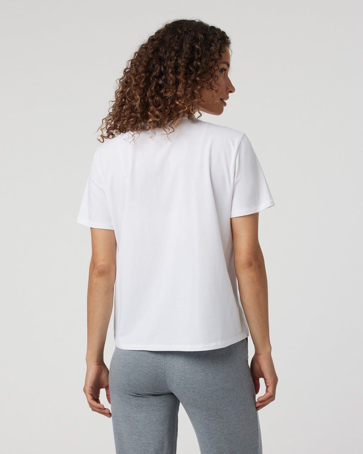 Feather Tee Women's White Lightweight Tee | Vuori shop - US 3776
