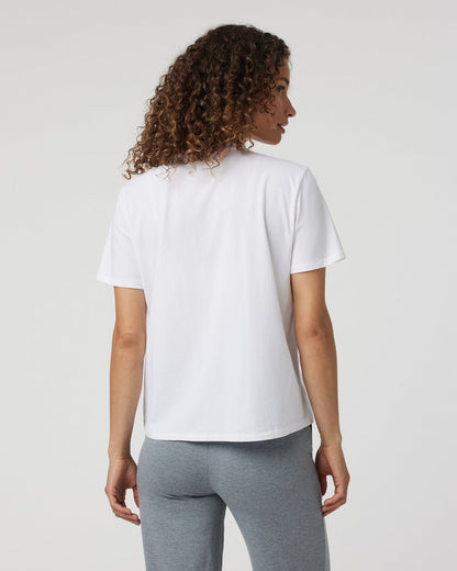 Feather Tee Women's White Lightweight Tee | Vuori shop - US 3776